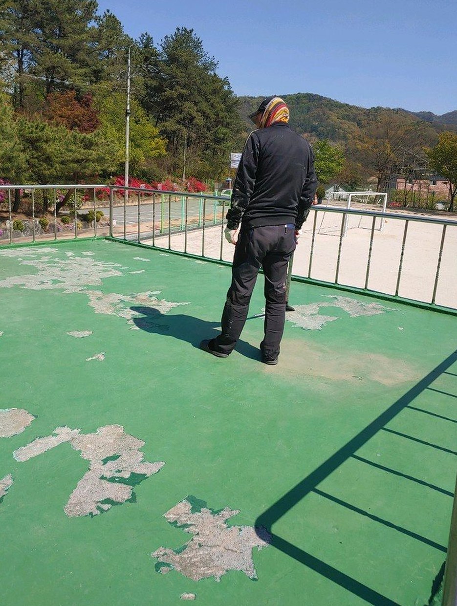 금산 시설물·고소작업 - 시설물 도장 작업